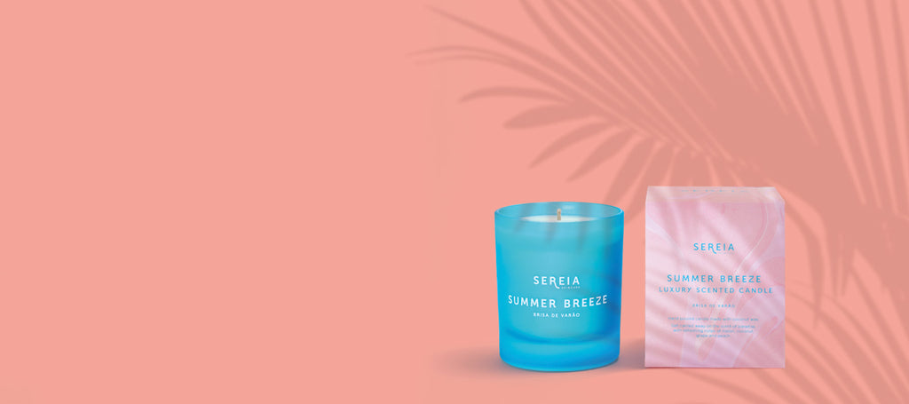 sereia summer breeze luxury scented candle